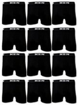 4 | 10 | 20 Boxershorts Baumwolle MEN Herren Retro Shorts Unterhosen (XXL | 8, 10 Stück | Schwarz) -