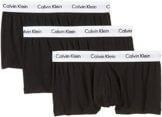 Calvin Klein Herren Boxershorts LOW RISE TRUNK, 3er Pack U2664G, Gr. 5 (M), Schwarz -