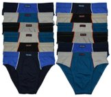 ► 12 bequeme Herren Sport - Slips in Farbkombinationen ohne Eingriff 100% Baumwolle 12er Spar Pack Slip Herren Slip Jungen Mann - M L XL 2XL 3XL 4XL -