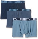 Puma Herren Boxershorts Cat 3er Pack, blue heaven, S, 641380001 -