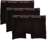 Tommy Hilfiger Herren Shorts 3P TRUNK 1U87903842, Gr. Large, Schwarz (Black 990) -